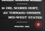 Immagine di Gli edifici danneggiati Westby Wisconsin USA, 1930, secondo 5 filmato di repertorio 65675058936