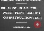 Image of West Point cadets Aberdeen Maryland USA, 1930, second 4 stock footage video 65675058938