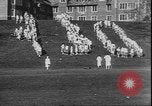Image of hoop roll race Wellesley Massachusetts USA, 1930, second 9 stock footage video 65675058939
