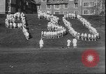 Image of hoop roll race Wellesley Massachusetts USA, 1930, second 12 stock footage video 65675058939