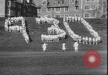 Image of hoop roll race Wellesley Massachusetts USA, 1930, second 15 stock footage video 65675058939