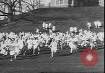 Image of hoop roll race Wellesley Massachusetts USA, 1930, second 24 stock footage video 65675058939