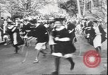 Image of hoop roll race Wellesley Massachusetts USA, 1930, second 45 stock footage video 65675058939