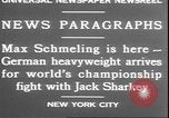 Image of Max Schmeling New York United States USA, 1930, second 3 stock footage video 65675058940