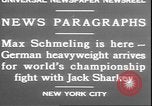 Image of Max Schmeling New York United States USA, 1930, second 5 stock footage video 65675058940