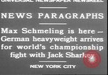 Image of Max Schmeling New York United States USA, 1930, second 7 stock footage video 65675058940