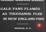 Immagine di Edificio sul fuoco Nashua New Hampshire USA, 1930, secondo 4 filmato di repertorio 65675058946