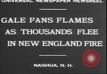 Immagine di Edificio sul fuoco Nashua New Hampshire USA, 1930, secondo 5 filmato di repertorio 65675058946
