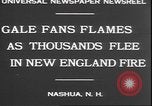 Immagine di Edificio sul fuoco Nashua New Hampshire USA, 1930, secondo 8 filmato di repertorio 65675058946