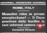 Image Benito Mussolini Rome Italie, 1931, de la seconde 8 séquences d'archives historiques vidéo 65675058950
