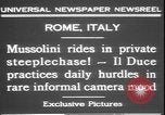 Image Benito Mussolini Rome Italie, 1931, de la seconde 10 séquences d'archives historiques vidéo 65675058950