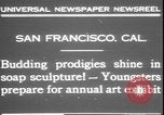 Image sculptures soap San Francisco California USA, 1931, de la seconde 4 séquences d'archives historiques vidéo 65675058951