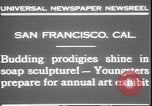 Image sculptures soap San Francisco California USA, 1931, de la seconde 5 séquences d'archives historiques vidéo 65675058951