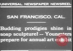 Image sculptures soap San Francisco California USA, 1931, de la seconde 6 séquences d'archives historiques vidéo 65675058951