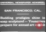 Image sculptures soap San Francisco California USA, 1931, de la seconde 7 séquences d'archives historiques vidéo 65675058951