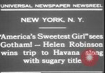 Standbild America's Sweetest Girl New York City USA, 1931, aus Sekunde 10 historischem Filmmaterial Videoclip 65675058952