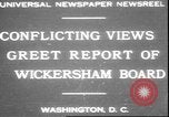 Standbild George Wickersham W Washington DC USA, 1931, aus Sekunde 1 historischem Filmmaterial Videoclip 65675058956