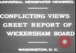 Standbild George Wickersham W Washington DC USA, 1931, aus Sekunde 3 historischem Filmmaterial Videoclip 65675058956