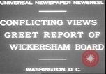 Standbild George Wickersham W Washington DC USA, 1931, aus Sekunde 6 historischem Filmmaterial Videoclip 65675058956