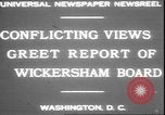 Standbild George Wickersham W Washington DC USA, 1931, aus Sekunde 7 historischem Filmmaterial Videoclip 65675058956