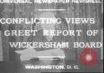 Standbild George Wickersham W Washington DC USA, 1931, aus Sekunde 9 historischem Filmmaterial Videoclip 65675058956