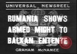Image of dignitaries from Balkan Bucharest Romania, 1935, second 1 stock footage video 65675058962