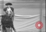Image of Spanish comedians provoke bull Los Angeles California USA, 1935, second 36 stock footage video 65675058964