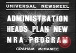 Image of National Recovery Administration Washington DC USA, 1935, second 3 stock footage video 65675058965