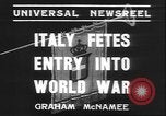 Image of Benito Mussolini Rome Italy, 1935, second 9 stock footage video 65675058966