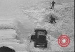 Standbild Schneepflug Sisters Oregon USA, 1935, aus Sekunde 5 historischem Filmmaterial Videoclip 65675058968