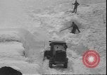 Standbild Schneepflug Sisters Oregon USA, 1935, aus Sekunde 6 historischem Filmmaterial Videoclip 65675058968