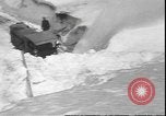 Standbild Schneepflug Sisters Oregon USA, 1935, aus Sekunde 37 historischem Filmmaterial Videoclip 65675058968