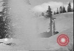 Standbild Schneepflug Sisters Oregon USA, 1935, aus Sekunde 45 historischem Filmmaterial Videoclip 65675058968