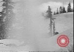Standbild Schneepflug Sisters Oregon USA, 1935, aus Sekunde 46 historischem Filmmaterial Videoclip 65675058968