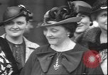 Standbild First Lady von Frankreich Washington DC USA, 1935, aus Sekunde 15 historischem Filmmaterial Videoclip 65675058969