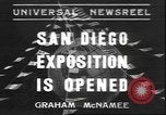 Image exposition internationale San Diego California USA, 1935, de la seconde 1 séquences d'archives historiques vidéo 65675058975