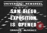 Image exposition internationale San Diego California USA, 1935, de la seconde 4 séquences d'archives historiques vidéo 65675058975