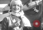 Image of women pilots Long Beach California USA, 1935, second 35 stock footage video 65675058978