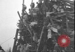 Image of wooden structure Corvallis Oregon USA, 1935, second 5 stock footage video 65675058981