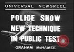 Image of San Francisco police San Francisco California USA, 1935, second 4 stock footage video 65675058984