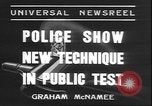 Image of San Francisco police San Francisco California USA, 1935, second 7 stock footage video 65675058984