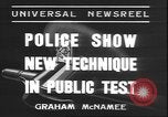 Image of San Francisco police San Francisco California USA, 1935, second 9 stock footage video 65675058984