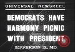 Image of Franklin Roosevelt Maryland United States USA, 1937, second 4 stock footage video 65675058986