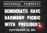 Image of Franklin Roosevelt Maryland United States USA, 1937, second 6 stock footage video 65675058986