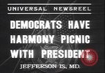 Image of Franklin Roosevelt Maryland United States USA, 1937, second 7 stock footage video 65675058986