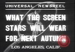 Immagine di Visualizzazione di modelli Los Angeles California USA, 1937, secondo 3 filmato di repertorio 65675058988