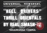 Image Stunt Show Shanghai la Chine, 1937, de la seconde 5 séquences d'archives historiques vidéo 65675058993