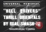 Image Stunt Show Shanghai la Chine, 1937, de la seconde 6 séquences d'archives historiques vidéo 65675058993