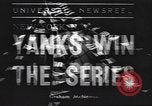 Image Yankees de New York New York United States USA, 1938, de la seconde 4 séquences d'archives historiques vidéo 65675058999
