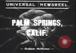 Immagine di Wrestling subacqueo Palm Springs California USA, 1939, secondo 3 filmato di repertorio 65675059010